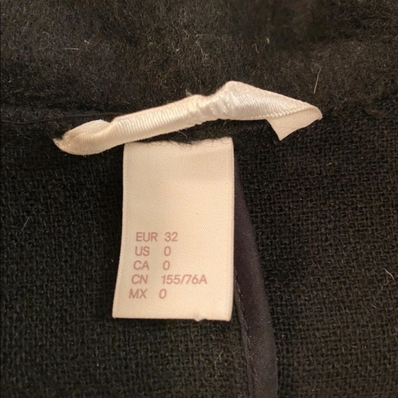 H&M Wool Oversized Cocoon Coat - Picture 4 of 4